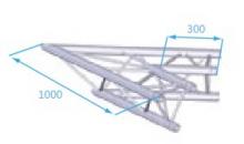 Truss C001 Corner 45° www.discobaradventure.be