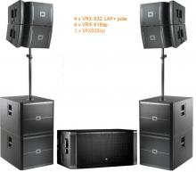 VRX set 2+ sub 8400W Powered