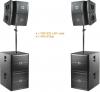 VRX set 2 6400W Powered